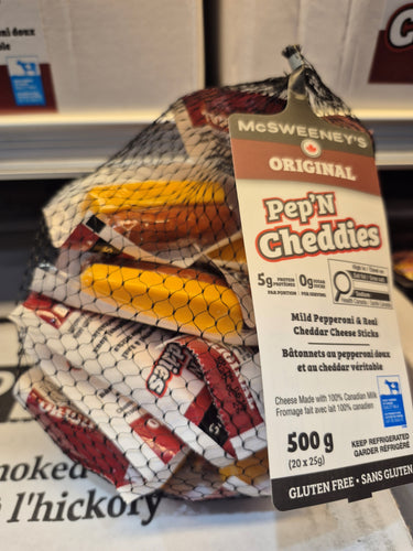 McSweeney's Pep'N Cheddies - 1 x 500 Grams